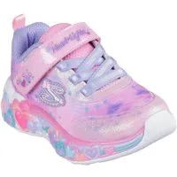 Skechers ETERNAL HEART LIGHTS Lauflernschuh Blink,-Klettschuh mit Herz-Applikation, Größenschablone zum Download