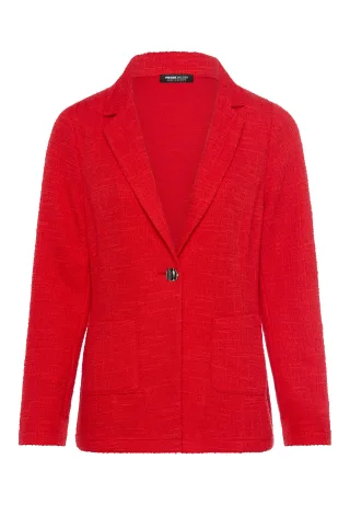 FRANK WALDER - Longblazer NOS mit edlem Revers cranberry - Gr. - 42