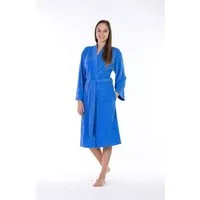 framsohn frottier Damenbademantel Jersey, Kurzform, Jersey, Kimono-Kragen, Gürtel, besonders leicht, Reisebademantel