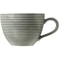 Seltmann Weiden Becher Seltmann Weiden Beat Perlgrau Kaffeeobere 0,26l, Porzellan
