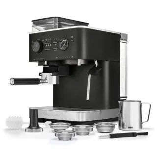 KitchenAid Halbautomatische Espressomaschine 5KES6551EBK -...