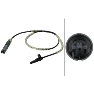 Hella Sensor f?r Raddrehzahl BMW 1er E81 3er E90 6PU009106-921