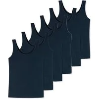 uncover by SCHIESSER Unterhemd 6er Pack Bamboo Cotton (Spar-Set, 6-St) Unterhemd / Tanktop - Baumwolle - Hochwertig verarbeitet
