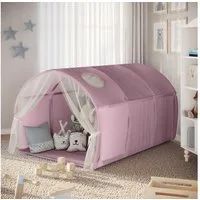 VitaliSpa® Spielzelt Kubby, Rosa, 100 x 80 cm mit Fenster und Netz (1-tlg)