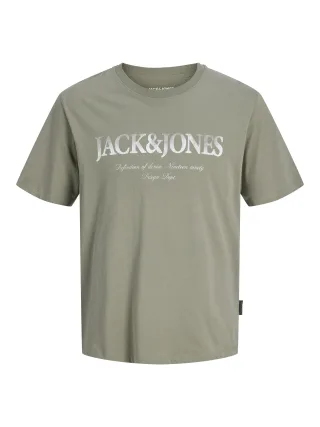 JACK&JONES - JJDEVIN DAYTONA PRINT TEE SS CREW LN - Gr. - M