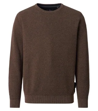 CASAMODA - Pullover braun - Gr. - M