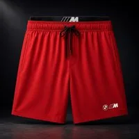 BMW Boxer-Badehose BMW M Perfomance Herren Badehose rot Motorsport