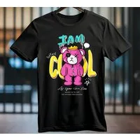 Banco Kurzarmshirt Herren Teddy Outdoor Streetwear Sommershirt Rundhals in verschiedenen Motiven erhältlich
