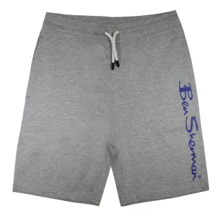 Ben Sherman Logo Herren graue Shorts