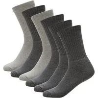 s.Oliver Sportsocken essentials (6-Paar) elastischer, druckfreier Bund