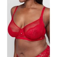 Dorina Bügel-BH Jemma feminin, nicht gefüttert, elastisch, florale Spitze