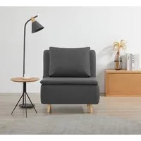 OTTO home Sessel AINSLEY - OTTO. Verlässliche Qualität., wandelbar zum Gästebett, Schlafliege, Webstoff u. Cord-Bezug