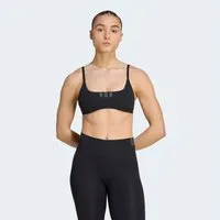 adidas Performance Sport-BH ALL ME LS RIB B ohne Bügel, für Fitness und Yoga