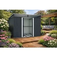 KONIFERA Gerätehaus PRIMA, BxT: 250x200 cm, wetterfest und langlebig, nahezu wartungsfrei
