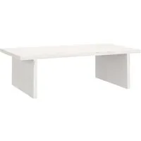 vidaXL Monitorständer Monitorständer Weiß 50x27x15 cm Massivholz Kiefer