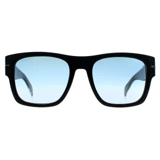 David Beckham Square Herren Schwarz Blau Gradient DB 7000/S