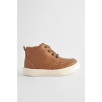 Next Warmgefütterte Chukka-Stiefel, weite Passform Schnürstiefelette (1-tlg)