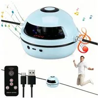 OYLCDI Springseil Elektrische Springseilmaschine, Automatisches Springseil,mit Zähler, 10 Geschwindigkeitsstufen, mit LED-Anzeige und Fernbedienung