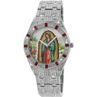 KingStar Quarzuhr Mineralglas, (mit Armband), Herrenuhr Metall