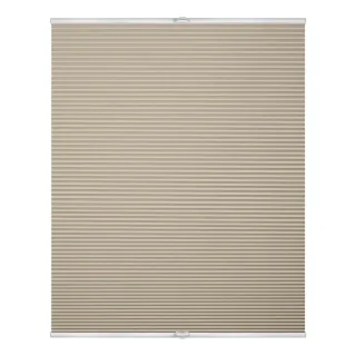 Lichtblick Original Thermo-Plissee, Creme, Kunststoff, 55x130 cm, Wohntextilien, Rollos & Jalousien, Plissees