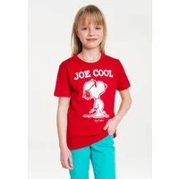 LOGOSHIRT T-Shirt Snoopy - Peanuts - Joe Cool mit Retro-Print
