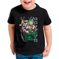 style3 T-Shirt Swordsman one piece japan anime luffy manga ruffy