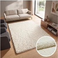 OTTO home Hochflor-Teppich Viva Shaggy, in Standard- und Premium-Qualität, 30 mm oder 45 mm Höhe, rechteckig, Uni Farben, einfarbig, weich, kuschelig, Läufer, Kundenliebling