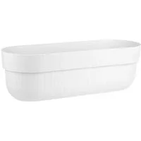 Engelland Blumenkasten mit Wasserspeicher/Drainagesystem und Abstandshalter (Vorteils-Set, 1 St), Blumentopf, 50 cm, PP-Kunststoff, Balkonkasten, länglich, formstabil