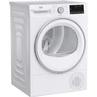 BEKO Wärmepumpentrockner B3T32491, Knitterschutz, Hygienic Refresh, Dampffunktion
