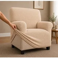 Belmarti Sesselhusse luxuriöser und edler Sesselbezug, Chenille Oberfläche, hochwertiges und langlebiges Material, made in Spain