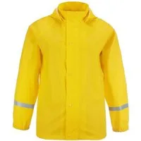 modAS Regenjacke 13321 Unisex Kinder PU-Jacke Mädchen und Jungen - Wasserdichte Kinderjacke
