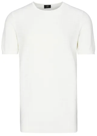 COMMANDER Finest Clothing - Rdh.-Pullover, 1/2 Arm snow white - Gr. - XXL