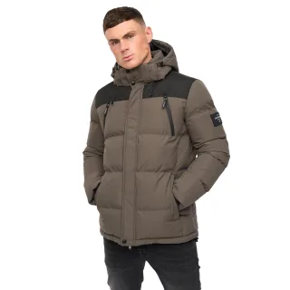 Crosshatch - "Menray" Jacke für Herren (Oliv)