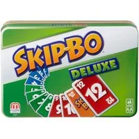 Mattel games Spiel Skip-Bo Deluxe Metallbox