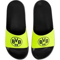 BVB BVB Badeschlappen Logo neon Badeschuh (2-tlg)