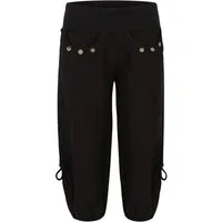 malito more than fashion Caprihose malito Damen Capri Hose aus Leinen, Stoffhose in Unifarben, Freizeit 3/4 Leinenhose