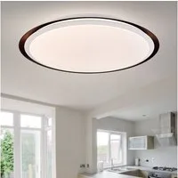 GLOBO LIGHTING LED Deckenleuchte, LED-Leuchtmittel fest verbaut, Kaltweiß, Warmweiß, Neutralweiß, Tageslichtweiß, Farbwechsel, Smart Home Deckenleuchte RGB Deckenlampe App steuerbar