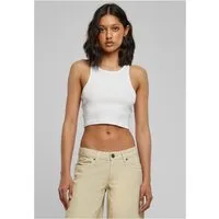 URBAN CLASSICS Tanktop Damen Cropped Rib Top