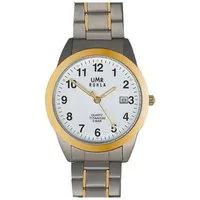 UMR Ruhla Quarzuhr Titan Damenuhr Elegance 1310-9 Titanband 36 mm