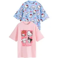 Next Nachthemd Hello Kitty Nachthemden im 2er-Pack (2-tlg)