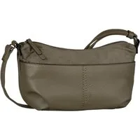 TOM TAILOR Handtasche Miha, weiches Veloursimitat mit soft genarbtem Lederimitat und viel Platz
