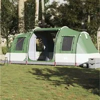 furnicato Faltzelt Camping Tunnelzelt 472x245x192 cm Grün, (1 tlg)