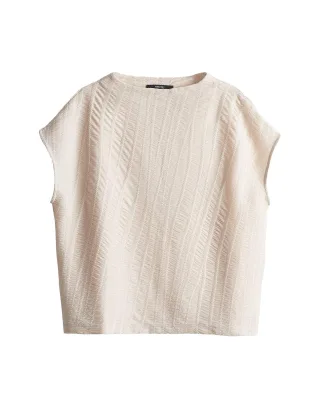 someday - Jerseyshirt - Kilaja resort beige - Gr. - 40