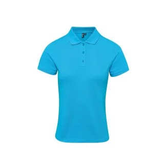 Premier - Poloshirt für Damen (Türkis)