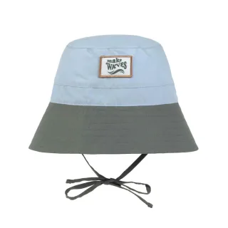 Lässig UV-Schutz 80 Fischerhut mit Nackenschutz Sky Blue/Deep Olive