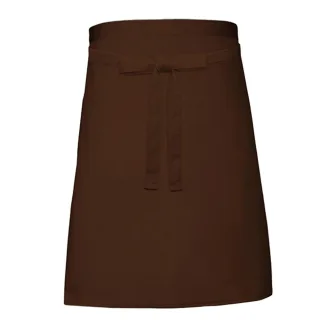 Link Kitchen Wear - Schürze, Unifarben (Braun)