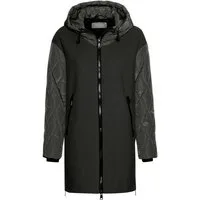 White Label Steppjacke Materialmix-Winterjacke