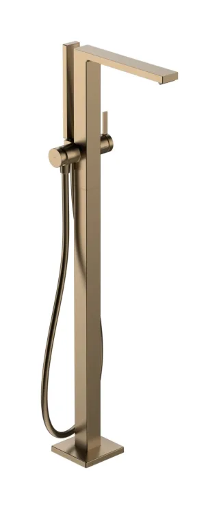Hansgrohe Wannenmischer Tecturis E bodenstehend, brushed bronze, 73445140 73445140