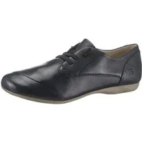 Josef Seibel Fiona 01 Slipper Komfortschuh, Schlupfschuh mit elastischer Zierschnürung