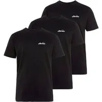 Ellesse T-Shirt AZZINI TEE (3 PACK) (Packung, 3-tlg) 3er-Pack, Kurzarm, mit Rundhalsausschnitt, aus Baumwolle